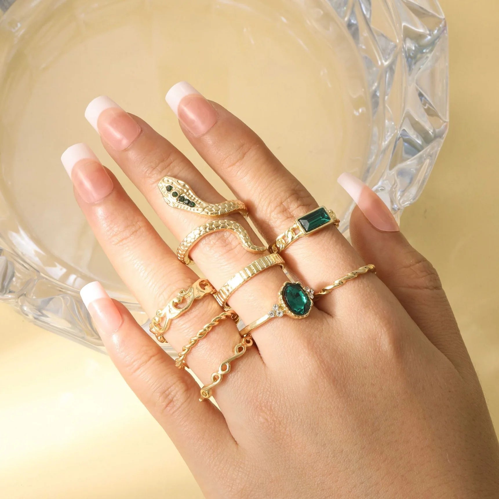 Majestic Link Rings